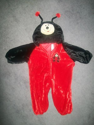 Infant Ladybug Costume Size 12/18 mths.