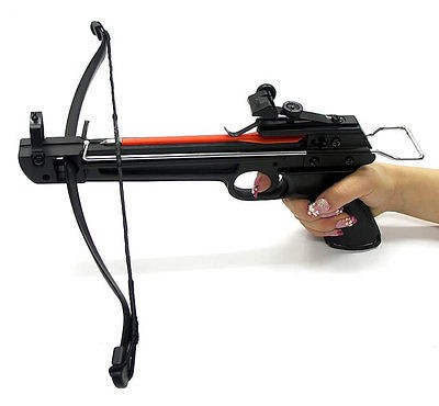 50LB CROSSBOW WITH 7 BOLTS(ARROWS) XBOW STRING HUNTING 1 only at this 