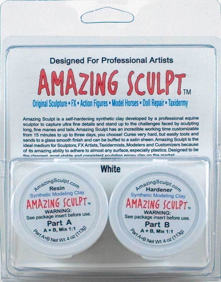 AMAZING SCULPT   White 1/4 lb, Doll Repair, Molds, Resin Casting 