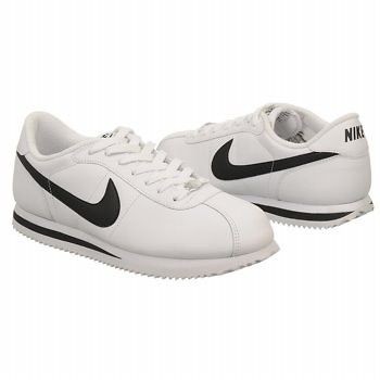 NIKE CORTEZ LEATHER 06 White Navy 216418 143 Classic Running Men