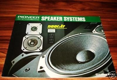 PIONEER 1976 HPM 100 CS CS T CS H SERIES JAPAN CATALOG