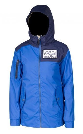 2013 NWOT AIRBLASTER WOMENS BOMBAIR SNOWBOARD JACKET nasa blue M $230