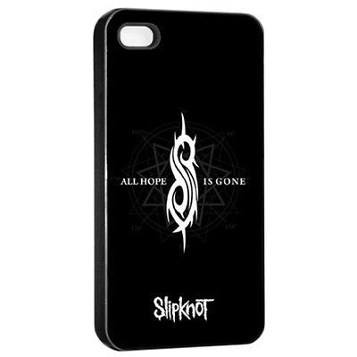 MUSIC BAND SLIPKNOT Apple iPhone 4/4s Case Seamless Case (Black 