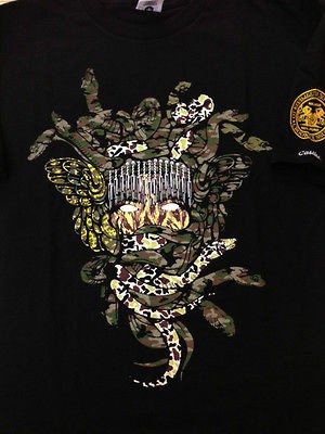 CROOKS AND CASTLES SSUR MULTICAM MEDUSA TEE SZ M 3XL CAMO MEDUSA T 