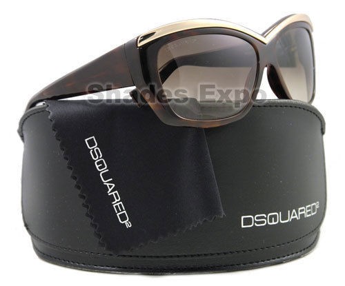 DSQUARED SUNGLASS DQ 0017 BROWN 52F DQ0017 DSQUARED2