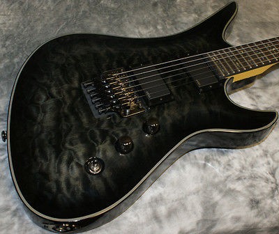 Schecter Damien Elite Avenger FR See Thru Black