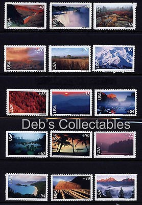 US Scott #C133 147 American Landmarks set of 15 MNH VF ***SALE***