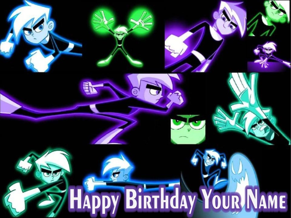 DANNY PHANTOM   6   Edible Photo Cake Topper   Personalized   $3 