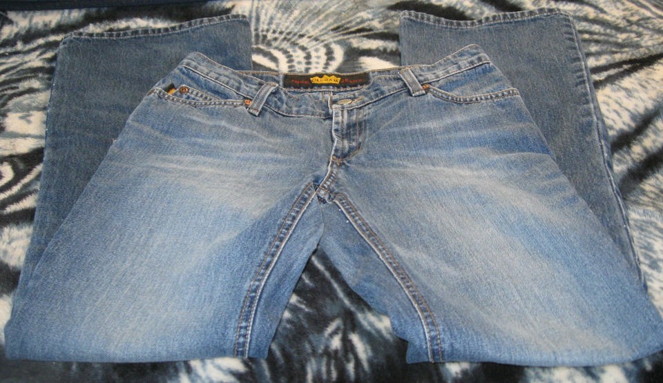 WOMANS JEANS SZ 29W X 31L BY TOD OLDHAM INSIDE FRONT ZIPPER PLEASE 