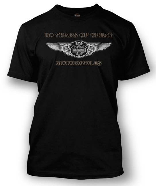 HARLEY DAVIDSO​N® MENS LIMITED EDITION 110TH ANNIVERSARY T SHIRT 