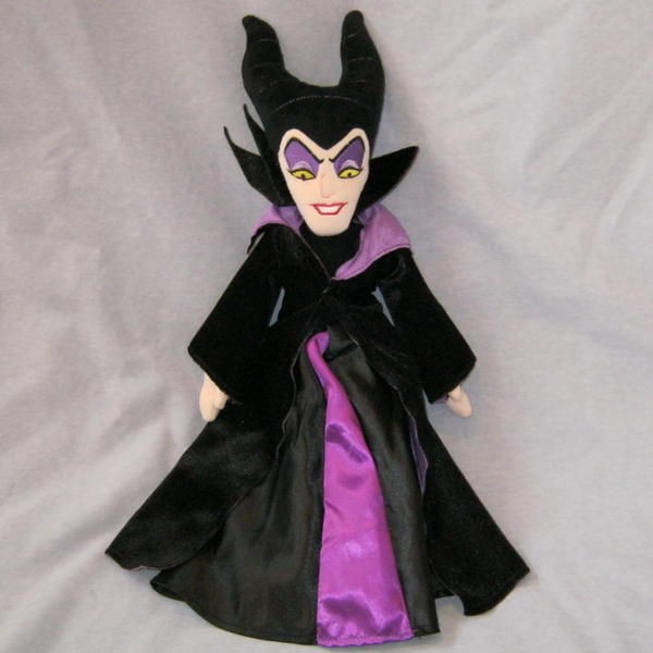  PLUSH MALEFICENT villan queen Sleeping Beauty 18 stuffed 