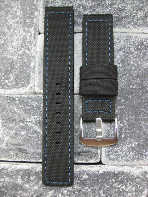 NEW 22mm Rubber Diver Strap Maratac Fit OMEGA SeaMaster