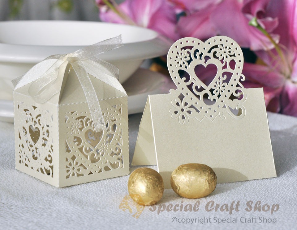 Lots luxury cut out design wedding sweets favour gift boxes with 