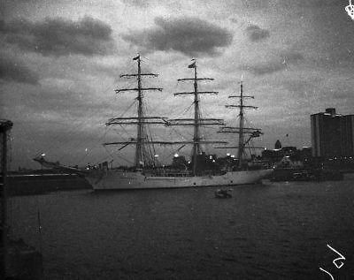 1955 4x5 ORIG NEG SS Aquarama in Chicago, IL  125