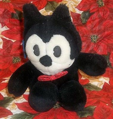 Vintage APPLAUSE Felix the Cat Stuffed 6 Doll