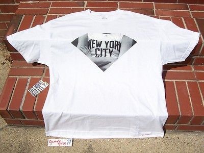 New* Diamond Supply Co **{John Lennon}** White Black NYC Mens T 