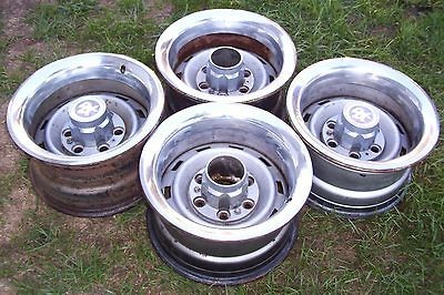 CHEVY TRUCK RALLY WHEELS / 15 X 8 / 6 LUG