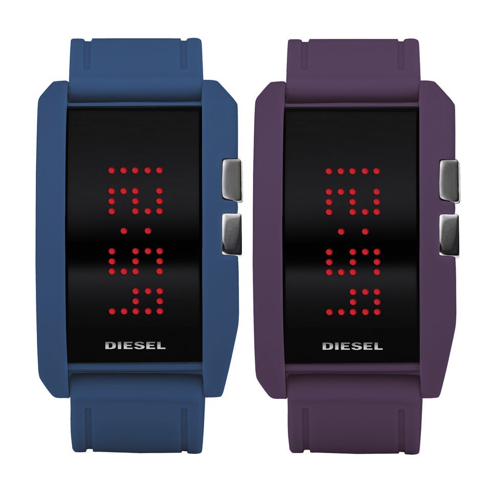 BRAND NEW UNISEX DIGITAL DIESEL RUBBER STRAP WATCH WAS £79 NOW £34 