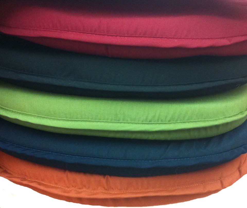 Dining Chair Seat Pads Plain Kitchen Garden Furniture Cushion Pad Ties 