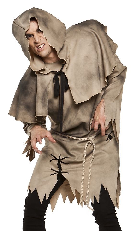 Mens Hunchback Quasimodo Medieval Halloween Costume