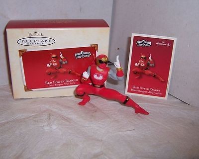 2003 Hallmark Keepsake Red Power Ranger Ninja Storm