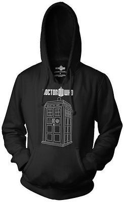 doctor who hoodie in Mens Clothing