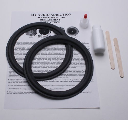 Foam Surround Repair Kit For JBL LE 8 Speakers LE8 