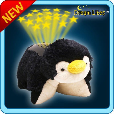 New Pillow Pets Dream Lites Dreamlites Lights Nightlight PENGUIN Toy 