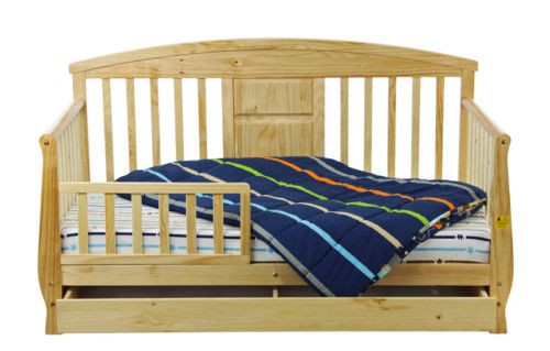 Dream On Me, Deluxe Toddler Day Bed in Natural