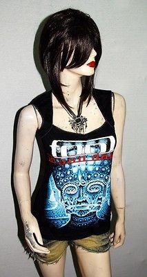 Tool Industrial Metal Punk Rock DIY Pentagon Neckline Vest Top Shirt