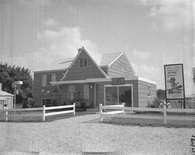 4x5 NEG. John E. Birch model home, Villa Park 59