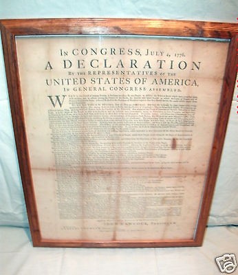 The Dunlap Broadside   Declaration of Independence