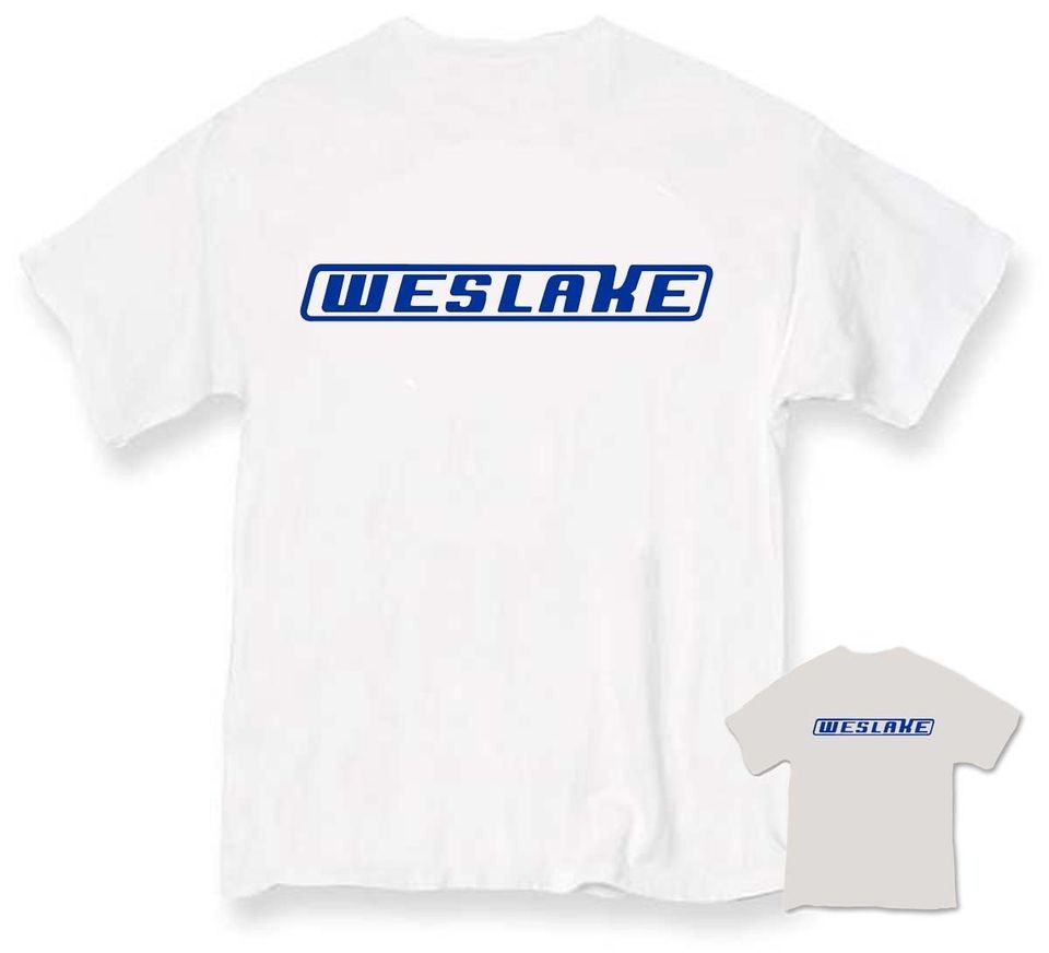 WESLAKE T SHIRT motorcycle vintage speedway engine grasstrack long 