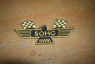 FORD 427 SOHC SINGLE OVERHEAD CAM CAMMER GALAXIE EAGLE BIRD LOGO PATCH