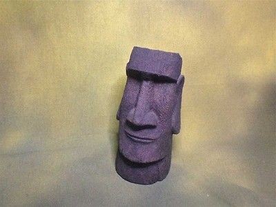 Easter Island Statue Rapa Nui, Kon Tiki, Resin, Type A