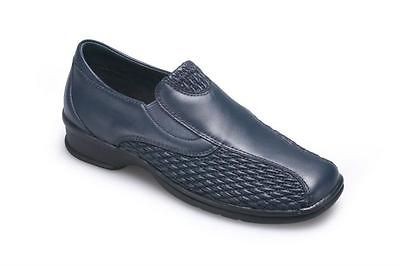 Propet Ped Rx Molly Loafer Navy Womans Size 10 WW, 10 DD   NIB