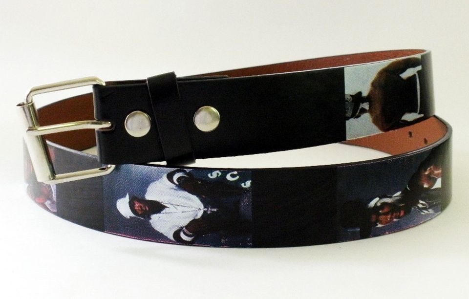 Leather Belt Rapper 50 Cent Hip Hop Brand New Free USA Shipping Size 