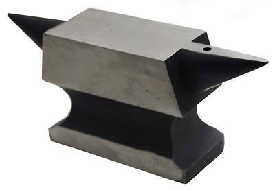 SMALL MINI METAL STEEL JEWELERS DOUBLE HORN ANVIL METALSMITH 