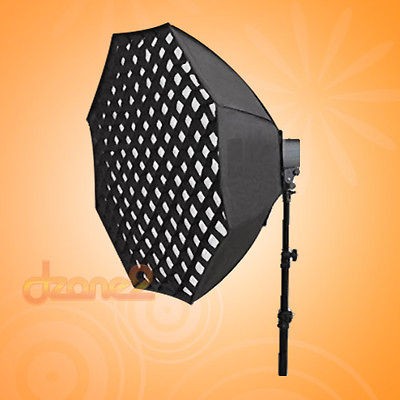 Godox Pro octa 140cm softbox soft box + honey comb Grid for studio 