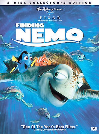 Finding Nemo (DVD, 2003, 2 Disc Set) Widescreen and Full Frame Discs 