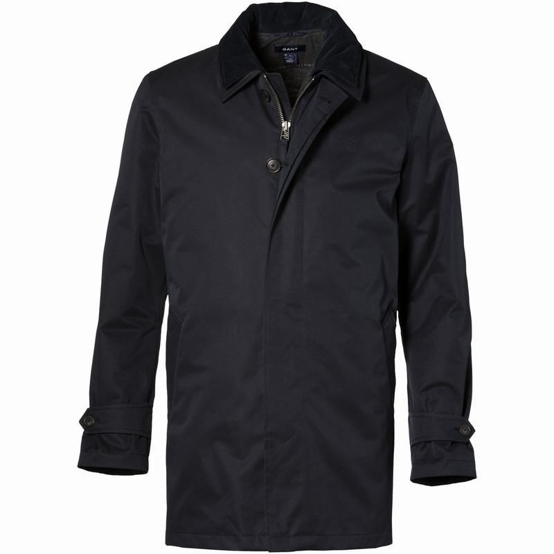 GANT ELMONT PARKA COAT, WITH DETATCHABLE INNER GILLET, NAVY SIZE M, L 