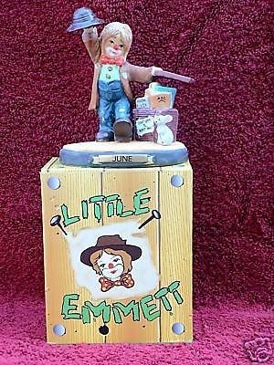 LITTLE EMMETT (KELLY)  CIRCUS BIRTHDAY JUNE FIGURINE NEW