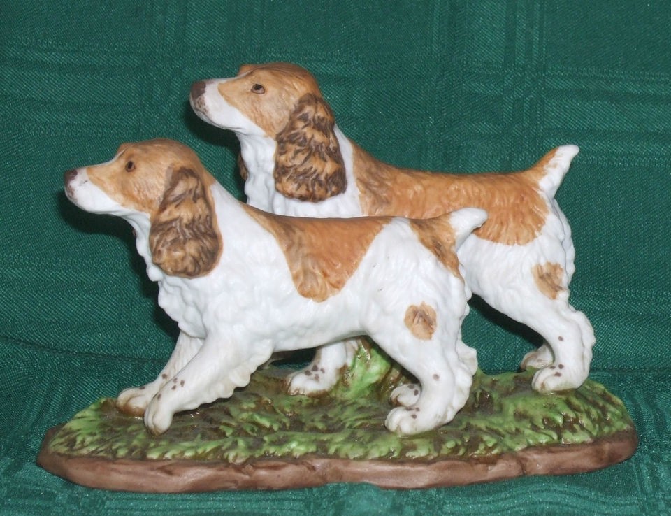 springer spaniel figurine in English Springer Spaniel