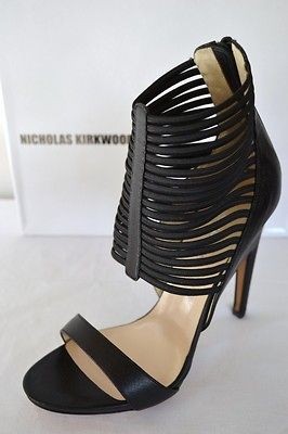 NIB NICHOLAS KIRKWOOD MINI FOCUS LUX CAGE SHOES~35 5