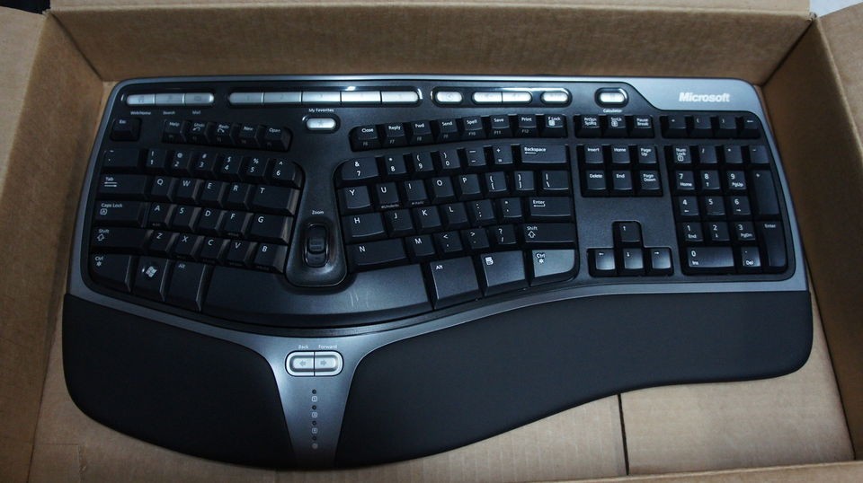 Microsoft Ergonomic 4000 B2M00012 Wired Keyboard