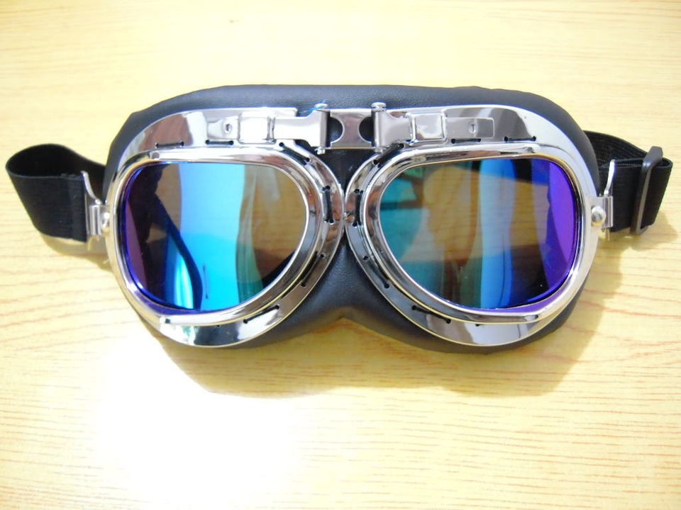   Bike Scooter UV400 Vespa Goggles/Eye Wear/Glasses Clear colour