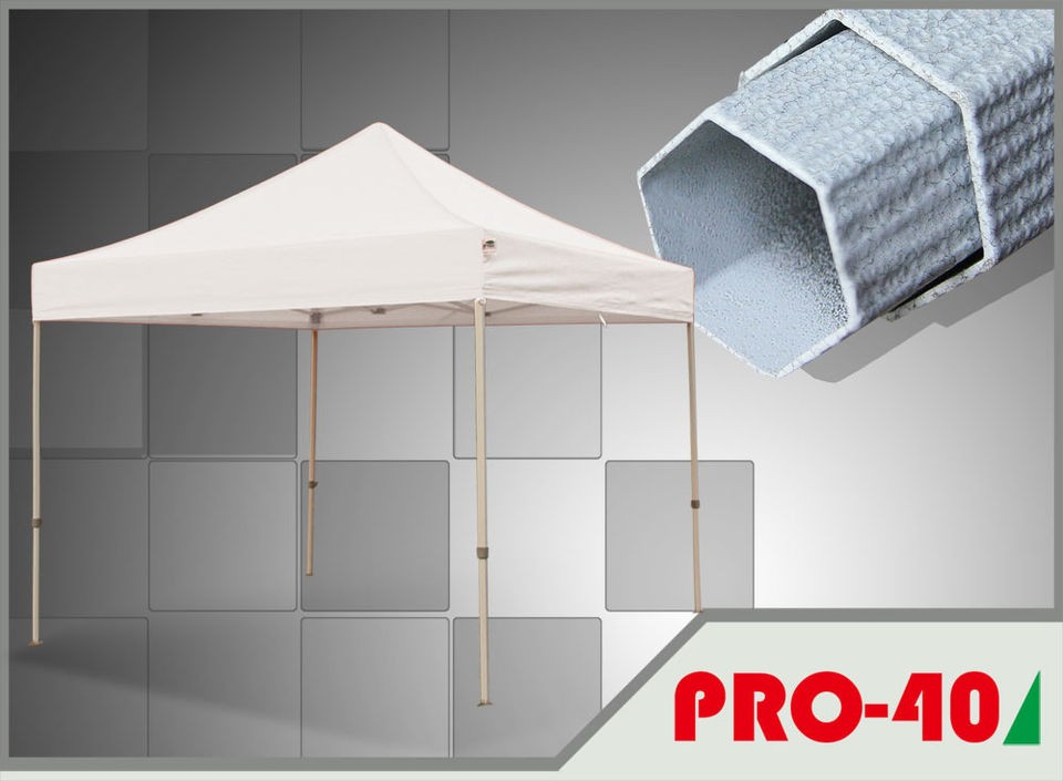 NEW EZ POP Up Canopy 10 x 10 Commercial Eurmax Tent Gazebo 20color 