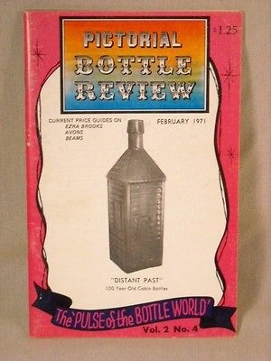   PICTORIAL BOTTLE REVIEW VOL 2 #4 PRICE GUIDE EZRA BROOK AVON BEAM