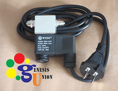 220V Solenoid Magnetic Valve Switch for Aquarium CO2 Air Supply Cut 