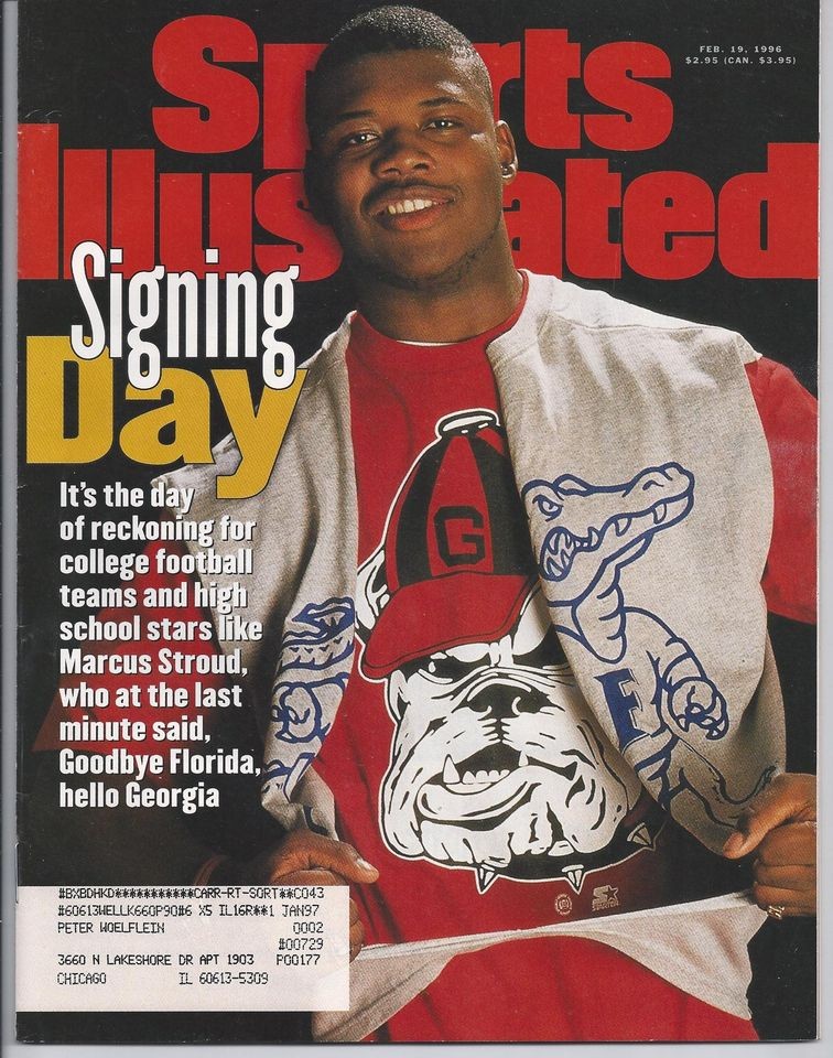   19, 1996 Sports Illustrated Marcus Stroud Felix Trinidad Shawn Kemp